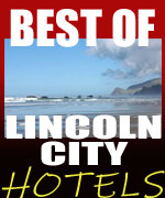 Lincoln City’s only resort hotel built right on the beach with all oceanfront rooms - nestled against a rugged cliffside overlooking a soft, sandy beach. Dine in penthouse restaurant and bar, for casual meal or candlelight dinner. An array of seafood specialties, juicy steaks and other Northwest favorites, including decadent Sunday buffet. Rooms range from bedrooms to studios to 1-bedroom suites with microwaves and refrigerators to full kitchens. Also, wi-fi, spa, saunas, exercise room and year-round heated swimming pool. Kids will love the game room and easy beach access. Full-service conference/meeting rooms for that inspirational retreat; extensive wedding possibilities.