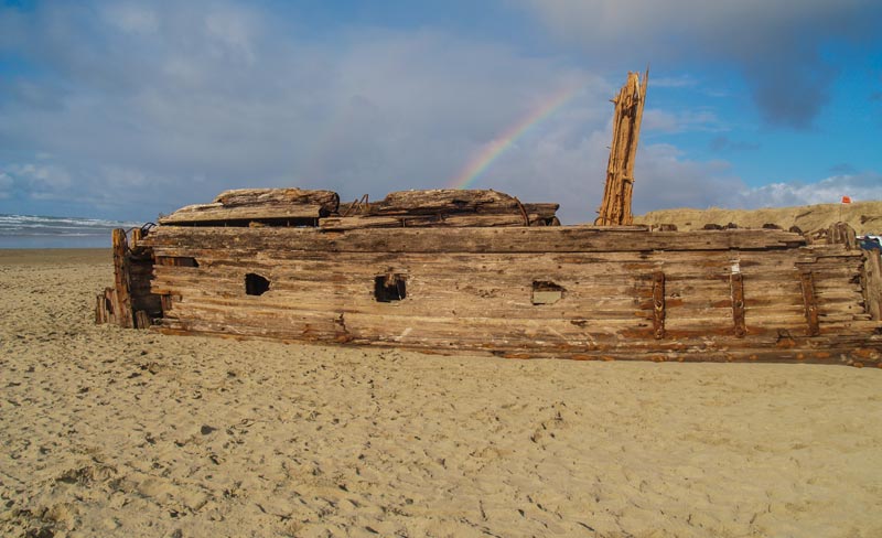Coos Bay's Mystery Shipwreck of 2008, Forgotten S. Oregon Coast History