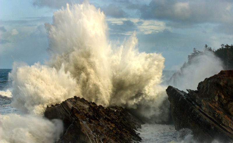 Striking Moments in Time on Oregon Coast: Wowing to Unusual