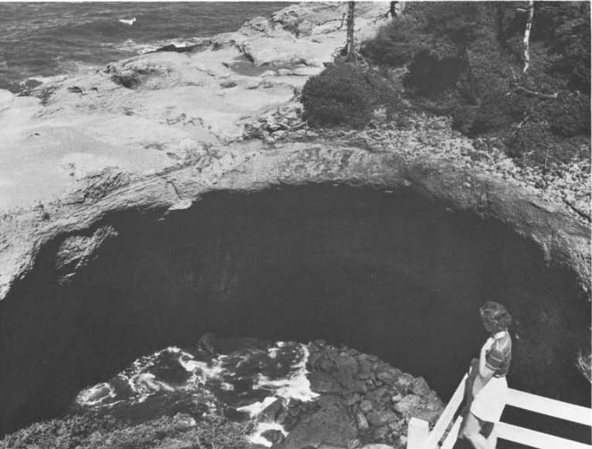 Origin of an Oregon Coast Landmark: Devil's Punchbowl