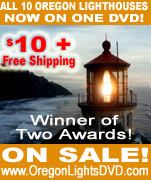 oregon coast lighthouses on dvd