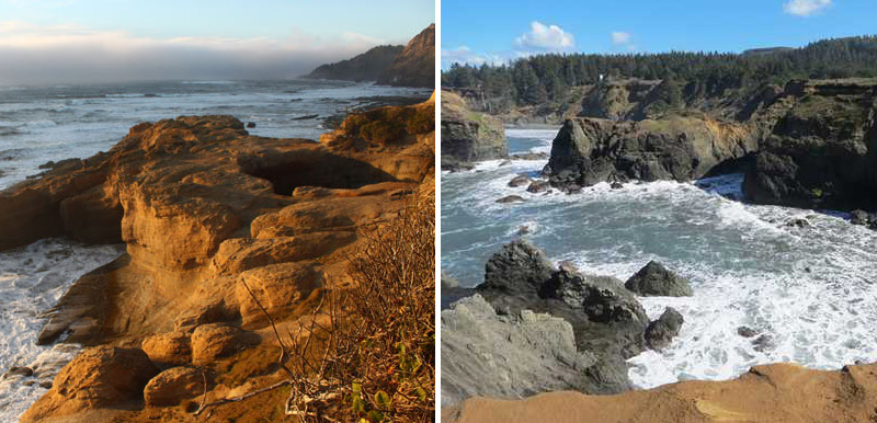 A Tale of Two Otter Rock / Points on Oregon Coast