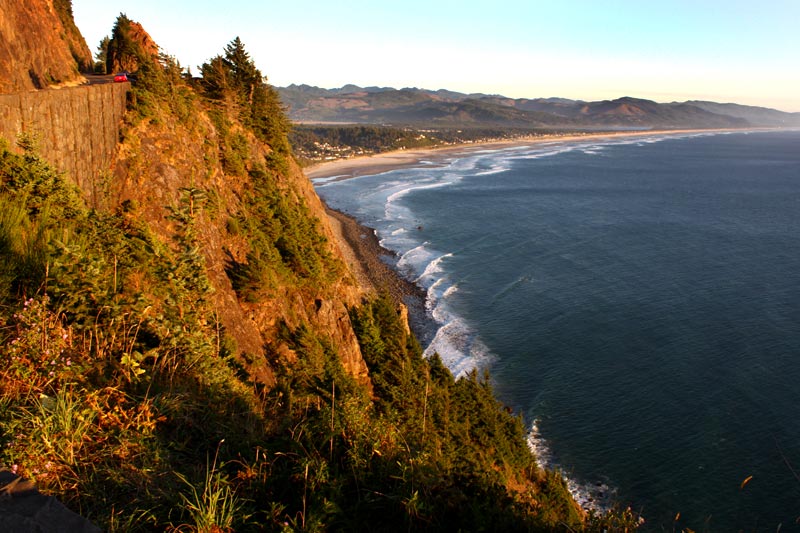 Oregon Coast Scenery That Makes a Scene: Overlooks at Manzanita, Video 