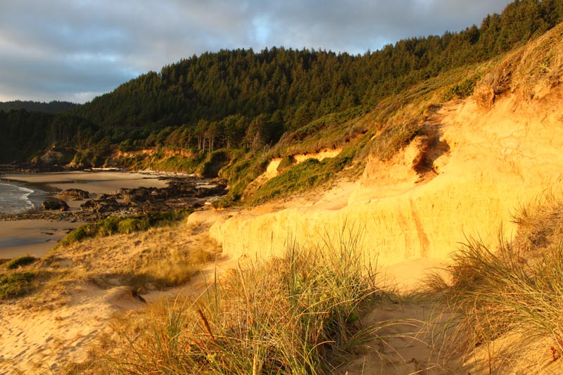 A Trippy Central Oregon Coast Labyrinth: Strawberry Hill, Near Yachats